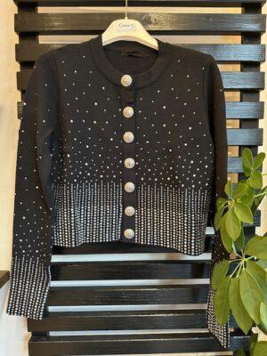 Cardigan Cesenatico Black